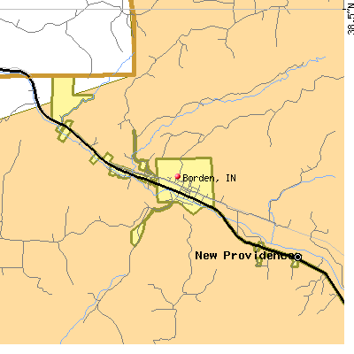 Borden map
