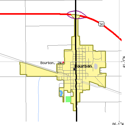 Bourbon map