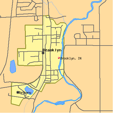 Brooklyn map