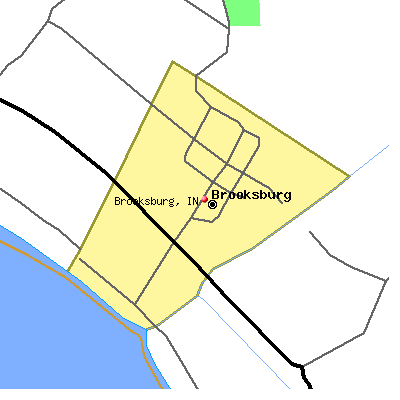 Brooksburg map