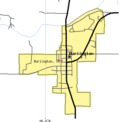 Burlington map