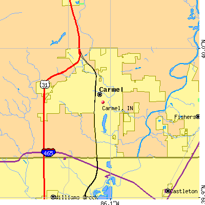 Carmel map