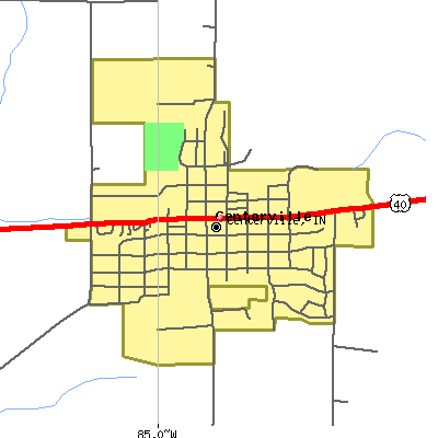 Centerville map