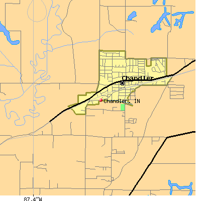 Chandler map
