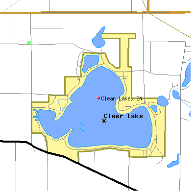 Clear Lake map