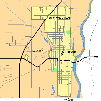 Clinton map