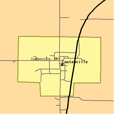 Coatesville map
