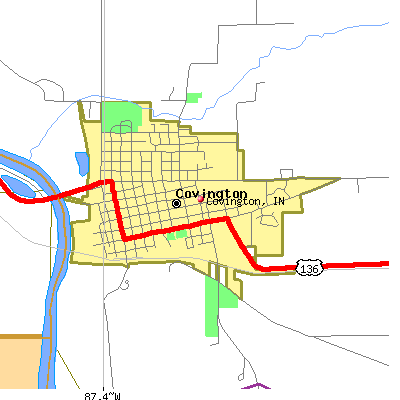 Covington map