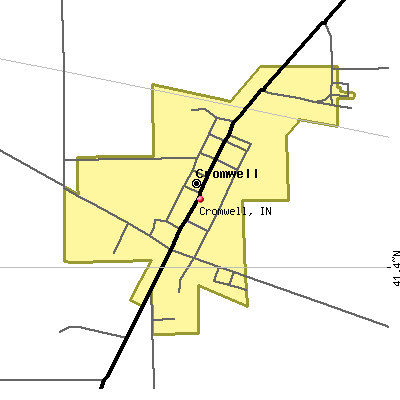 Cromwell map