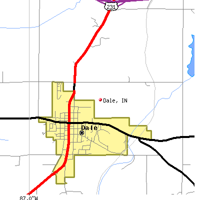 Dale map