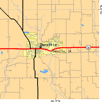 Danville map
