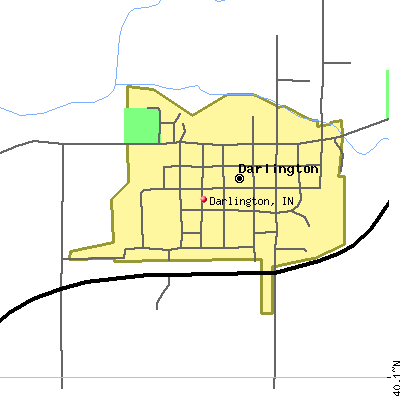 Darlington map