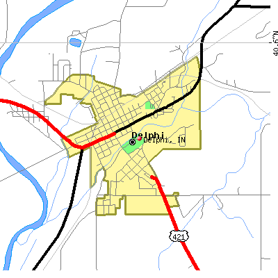 Delphi map