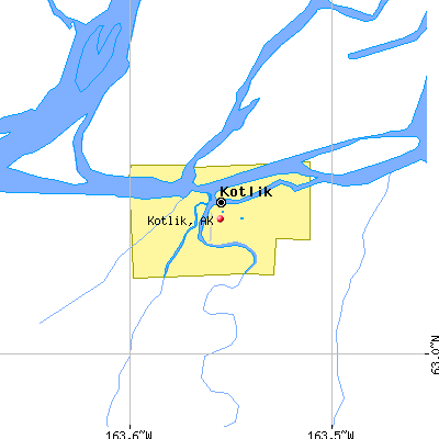 Kotlik map