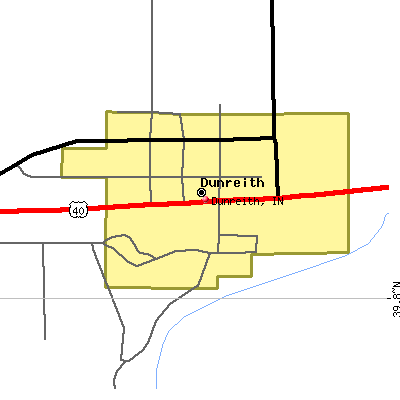 Dunreith map