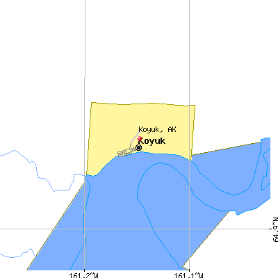 Koyuk map