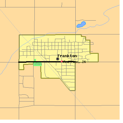 Frankton map