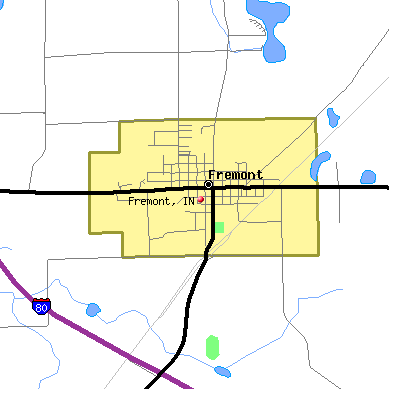 Fremont map
