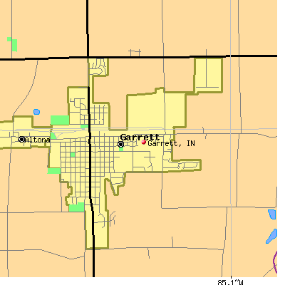 Garrett map