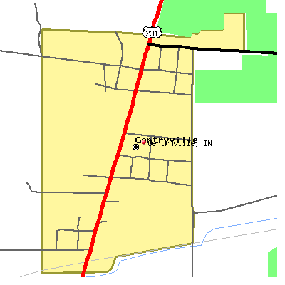 Gentryville map