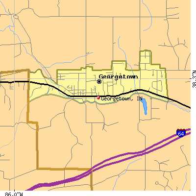Georgetown map