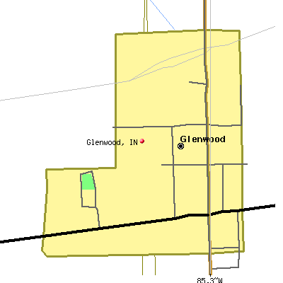 Glenwood map