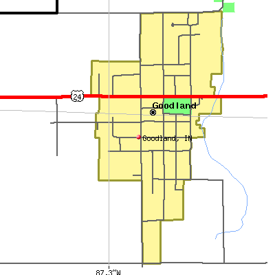 Goodland map