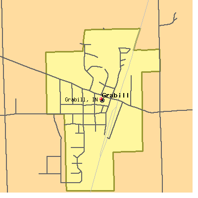 Grabill map
