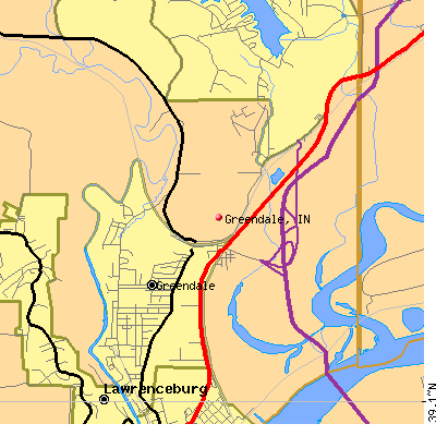 Greendale map