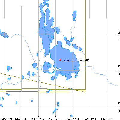 Lake Louise map