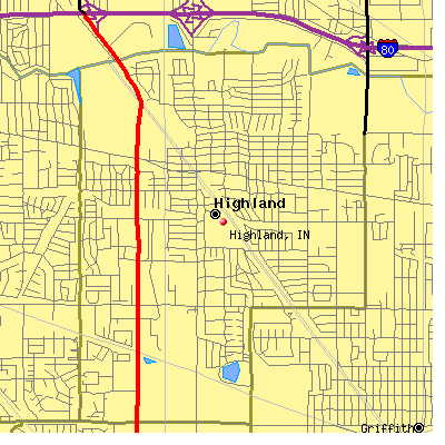 Highland map