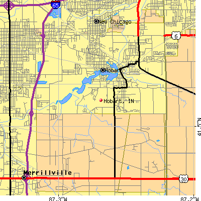 Hobart map