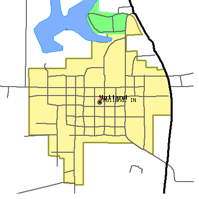 Holland map