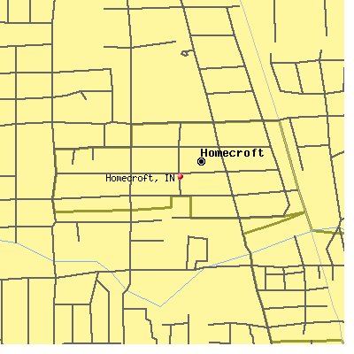 Homecroft map