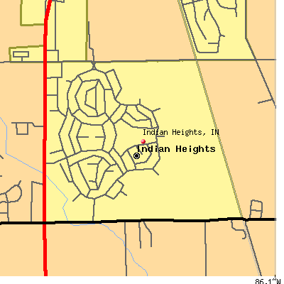 Indian Heights map