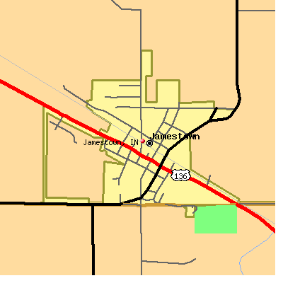 Jamestown map