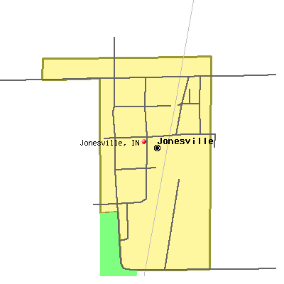 Jonesville map