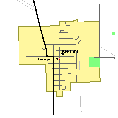 Kewanna map