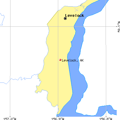 Levelock map