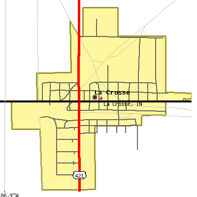 La Crosse map