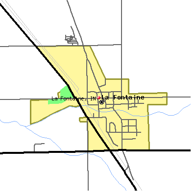 La Fontaine map