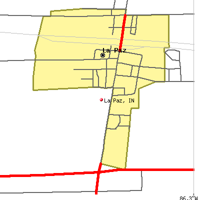 La Paz map