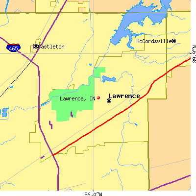 Lawrence map