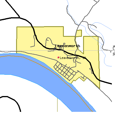 Leavenworth map
