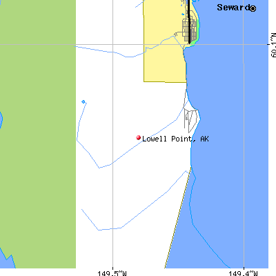 Lowell Point map