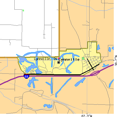 Lynnville map