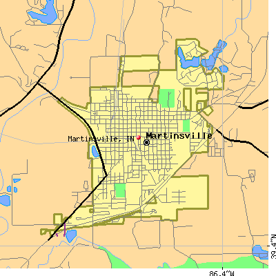 Martinsville map