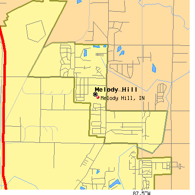 Melody Hill map