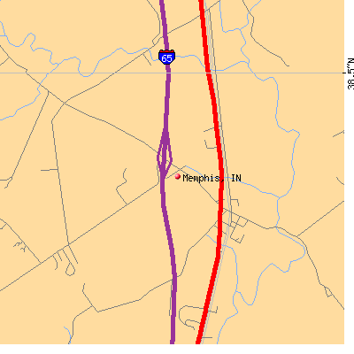Memphis map