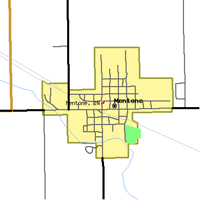 Mentone map